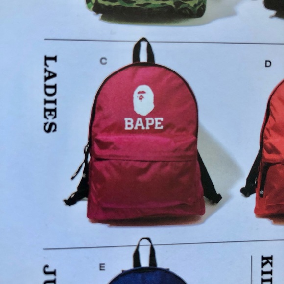BAPE ladies backpack - Picture 2 of 4